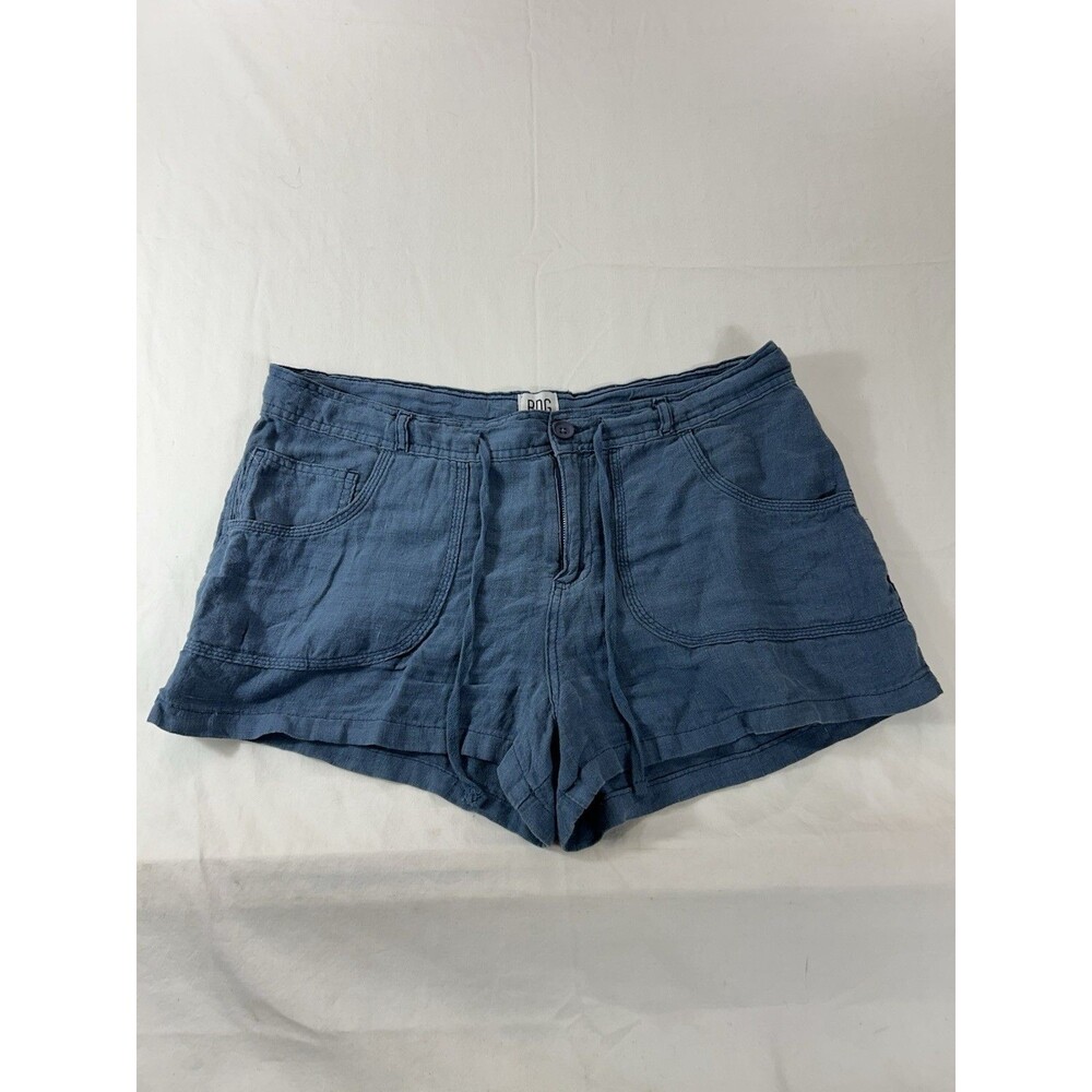 BDG Urban Outfitters Womens Linen Blend Shorts Size L 36 Waist Casual Summer